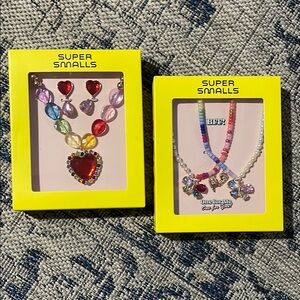 Super Smalls Heart and BFF Necklace Sets NEW